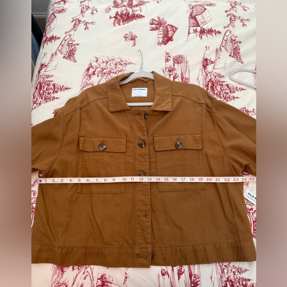 Old Navy NWT Boxy Cropped Jacket, XL - Picture 7 of 8